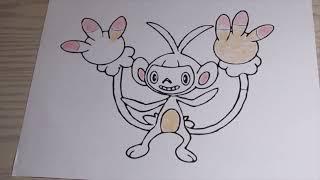 Ambipom Coloring