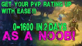 Fastest Way To Get PVP Rating for Noobs