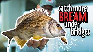 How To Catch More Bream Under Bridges With Crab Lures.