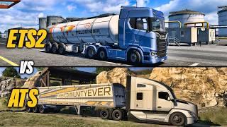 Euro Truck Simulator 2 Vs American Truck Simulator