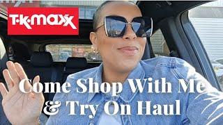 T.K.MAXX COME SHOP WITH ME PLUS INSTORE AND HOME TRY ON HAUL. SPRING 2024