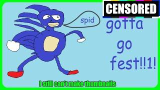 Sonic explained by an idiot Censored