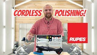 This Cordless Battery Powered Rupes HLR21 Polisher Is A Game Changer