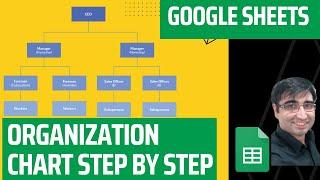 How to Make Organization Chart Step by Step in Google Sheets