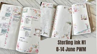 Sterling Ink N1 Plan with me 8-14 July 2024