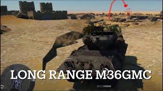 War Thunder - Long Range Kill - Impossible Shot 1.1km with M36 GMC
