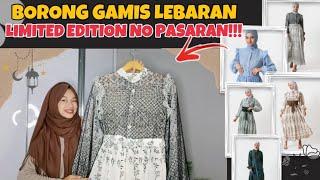 SHOPEE HAUL GAMIS LEBARAN MURCE LIMITED EDITION  DIJAMIN MODELNYA GAK PASARANNN