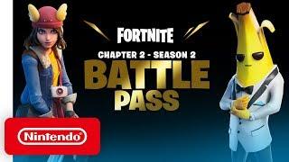 Fortnite Chapter 2 Season 2 - Battle Pass Trailer - Nintendo Switch