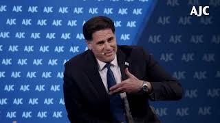 A Conversation with Ron Dermer Israeli Minister of Strategic Affairs at AJC Global Forum 2023