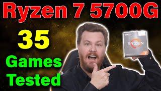 Ryzen 7 5700G — Review — 35 Games Tested — No Graphics Card Required