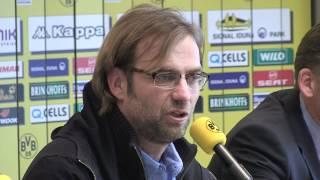 Pressekonferenz Borussia Dortmund - Borussia Mönchengladbach 19.04.2012
