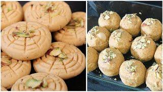 5 Min मे 4 चम्मच घी से 12 किलो पेड़ालड्डू बिना गैस जलाये  Easy Sattu Peda Recipe  Sattu Ke Laddu