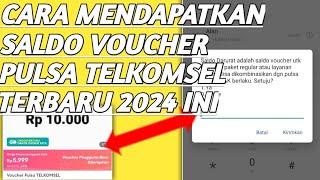 CARA MENDAPATKAN SALDO VOUCHER PULSA TELKOMSEL TERBARU 2024  KODE DIAL PULSA GRATIS TELKOMSEL