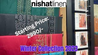 Nishat Winter Collection 2023  Nishat Linen Winter 2023  Nishat Low Price Suits 2023  #nishat