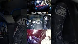 WRC Rally Car Pedal-Cam  #shorts #wrc