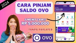 Cara Pinjam Saldo OVO Terbaru 2024  Cara Pinjam Uang Di Aplikasi OVO