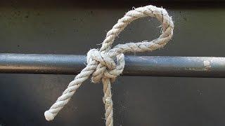 How To Tie A Highwaymans Hitch Knot