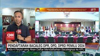 Pendaftaran Bacaleg DPR DPD DPRD Pemilu 2024 di Gedung KPU