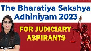 Most Awaited Series for Judiciary aspirants  BSA  New Criminal Laws @JudiciarybyPW