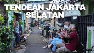 Jalan Sore Melewati Gang Gang Sempit Jakarta Selatan  Real Life In Jakarta Indonesia