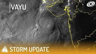 Cyclone Vayu remains a threat - 730 PM IST June 12th