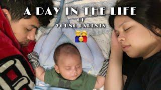 A DAY IN THE LIFE OF YOUNG PARENTS  ‍‍