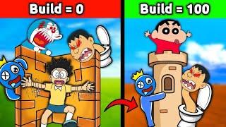 Build To Survive   Funny Game Roblox 