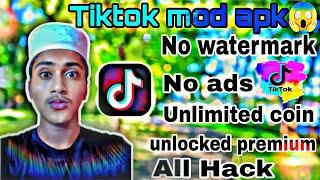 TikTok MOD PREMIUM.... TikTok apk ....no watermark.... Unlimited money.....no ads#copyrightfree