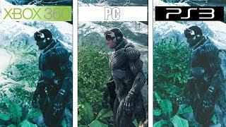 Crysis  PS3 vs 360 vs PC Ultra 4K  Graphics Comparison  Comparativa