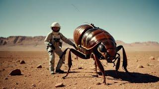 Humans Struggle to Escape Mars Monstrous Cockroaches  Sci Fi Movie Recap