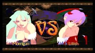 Darkstalkers 3 - Morrigan Arcade Mode