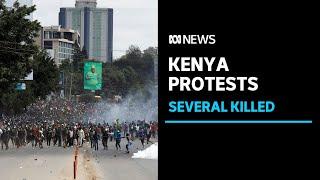 Several killed in Kenyan protests over controversial tax hike  ABC News