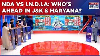 Daggers Drawn In J&K Haryana Amid Election Season Who Is Ahead NDA Or I.N.D.I.A? National Debate