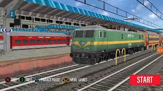 Indian Train Simulator 2018 WDP4 ICF blue Full Journey