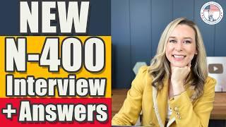 NEW N-400 Interview  N-400 Naturalization Interview  US Citizenship Interview with Answers