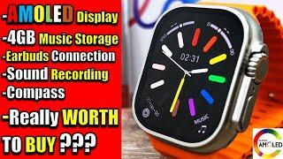 HELLO WATCH 3 Amoled APPLE Watch ULTRA Clone - Better than HK8 Pro Max?