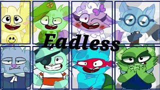 Endless meme  meme htf for Cuddles Flippy Lammy Sniffles Truffles Russell Splendid Lifty