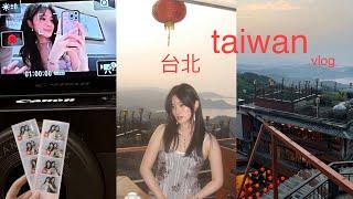 TAIWAN vlog ౨ৎ  day trip to jiufen night market cat cafe lots of shopping pt.1