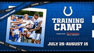 2024 Colts Training Camp Schedule Announced  July 25 - August 15 at Grand Park