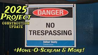 SeaWorld Orlando 2025 Project Howl-O-Scream & General Park Construction Update 8.14.24