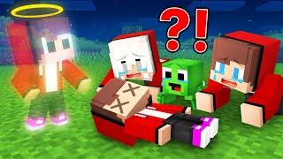 Baby JJ is Dead and Shapeshift to Ghost to Prank Mikey and JJ Family in Minecraft Maizen  - Maizen