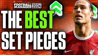 The BEST FM24 Set Piece Routines  ULTIMATE Football Manager Guide