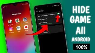 How to Hide Game in any Android Smartphone  Hide Free Fire  Hide Battlegrounds India