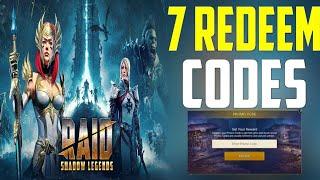 *NEW* RAID SHADOW  LEGENDS  CODES UPDATE 2024 RAID SHADOW  LEGENDS  GAME CODES