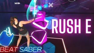 Can you beat this INSANE Beat Saber map? RUSH E