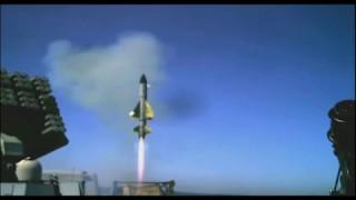 Barak 1 missile interception of low flying target