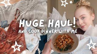 COOK WITH ME & HUGE AUTUMN ZAFUL HAUL   EMILY ROSE