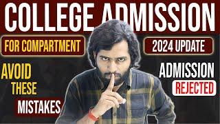 College Admission for CBSE Compartment Students  Get Admission in College Clear Compartment