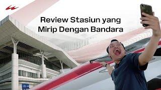 HAH? Katanya Stasiun Ini Mirip Bandara Mari Kita Buktikan  Stasiun Kereta Cepat Tegalluar