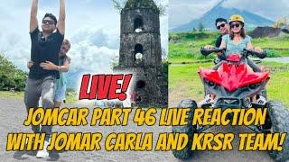 JOMCAR PART 46 LIVE REACTION WITH JOMAR CARLA AND KRSR TODO KILIGAN AT HIYAWAN NA ITO #kalingaprab